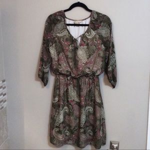 2 for$30 ✨Banana republic paisley dress
